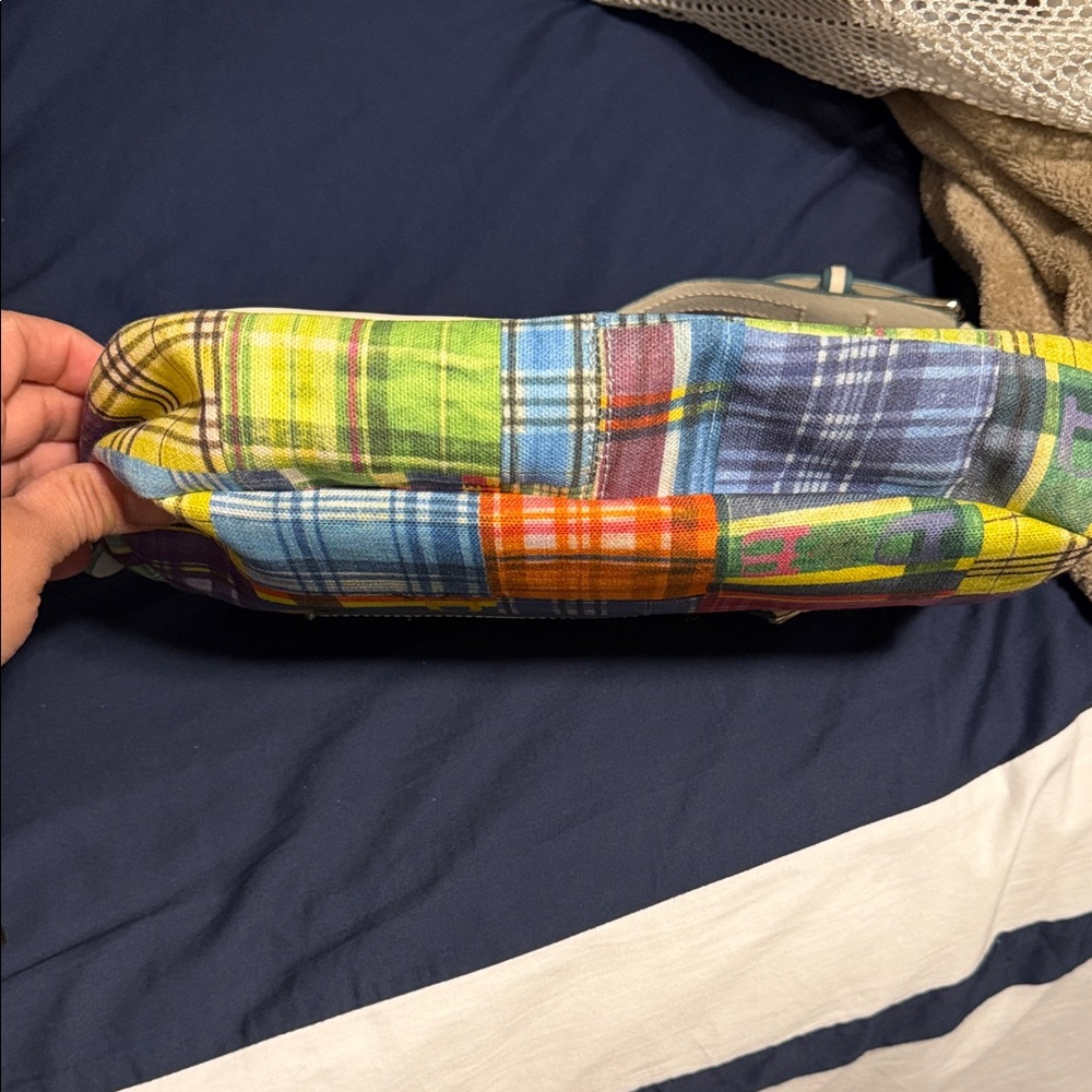 Dooney & Bourke Multicolor Patchwork Shoulder Bag - image 3